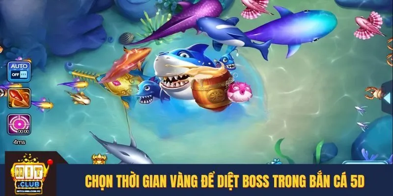 Chọn thời điểm vàng để tiêu diệt con mồi dễ dàng