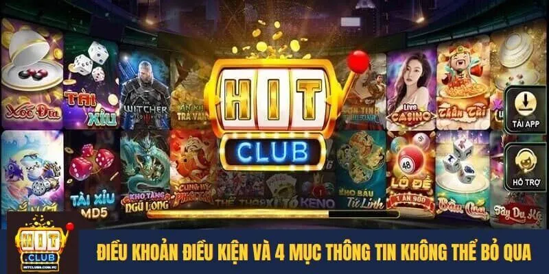 Điều khoản điều kiện và 4 mục thông tin không thể bỏ qua