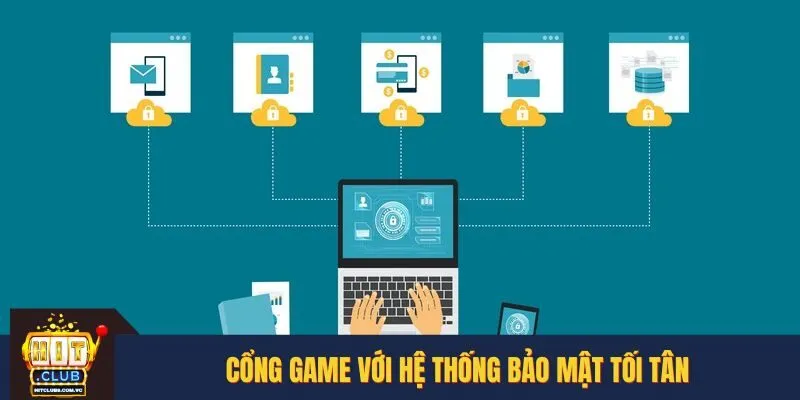 Cổng game với hệ thống bảo mật tối tân